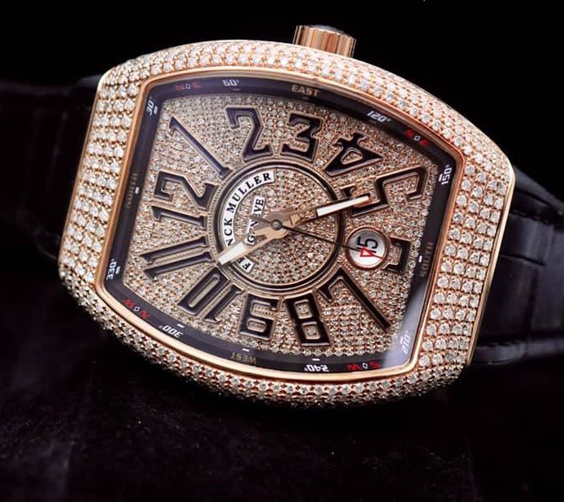 Franck Muller Full Diamond Watches – Perfection combining fashion and value (1)