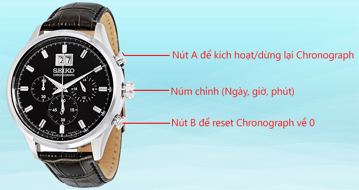 How to Easily Adjust Date and Time on a 6-Hand 3-Crown Watch (1)