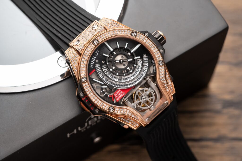 Hublot BigBang MP-09 Tourbillon Bi-Axis King Gold Replica Watch 49mm (1)