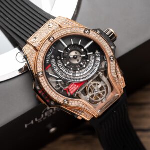 Hublot BigBang MP-09 Tourbillon Bi-Axis King Gold Replica Watch 49mm (1)