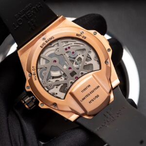 Hublot BigBang MP-09 Tourbillon Bi-Axis King Gold Replica Watch 49mm (1)