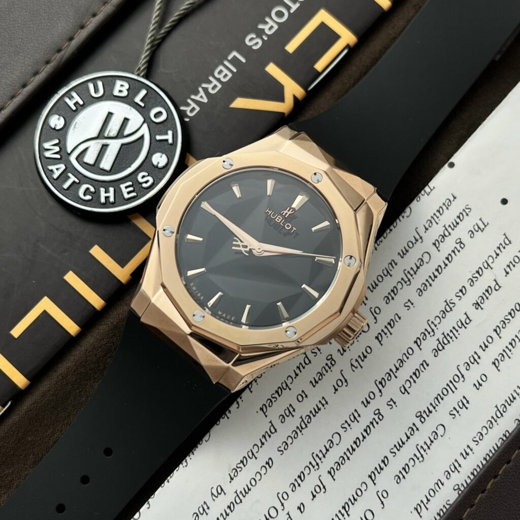 Hublot Classic Fusion Orlinski King Gold Replica Watch HB Factory 40mm (1)