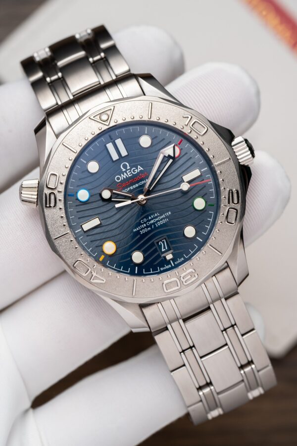 Omega Seamaster 007 Replica Watch Blue Dial VS Factory 42mm (1)