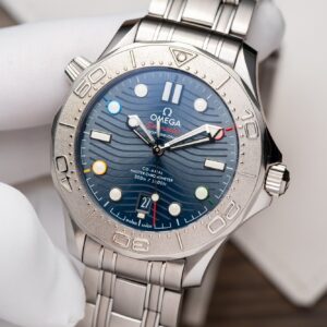 Omega Seamaster 007 Replica Watch Blue Dial VS Factory 42mm (1)
