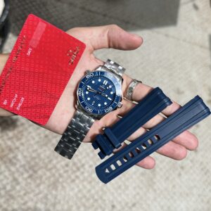 Omega Seamaster Blue Dial Replica Watch VS Factory 42mm (5)