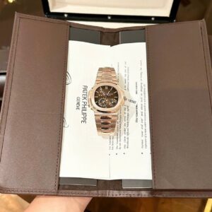 Patek Philippe Nautilus 5712R 18K Gold Wrapped Chocolate Dial GR Factory 40mm (1)