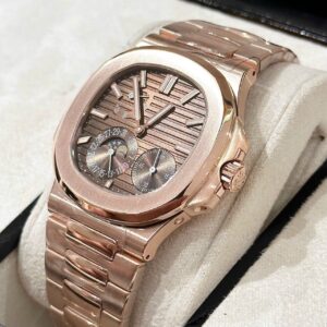 Patek Philippe Nautilus 5712R 18K Gold Wrapped Chocolate Dial GR Factory 40mm (1)