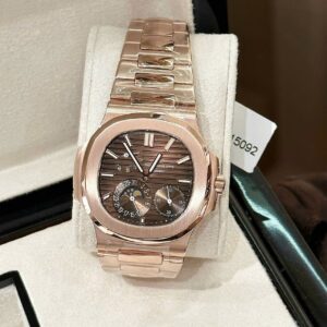 Patek Philippe Nautilus 5712R 18K Gold Wrapped Chocolate Dial GR Factory 40mm (1)