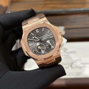 Patek Philippe Nautilus 5712R 18K RoseGold Wrapped Gray Dial 40mm