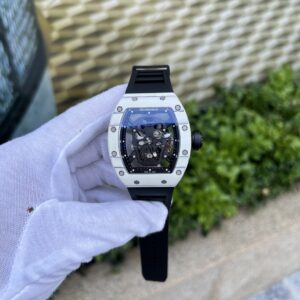 Richard Mille RM052 Skull Tourbillon Carbon Replica Watch 43mm (2)