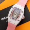 Richard Mille RM07-01 Ceramic Pink Rubber Strap Replica Watch 32mm (1)