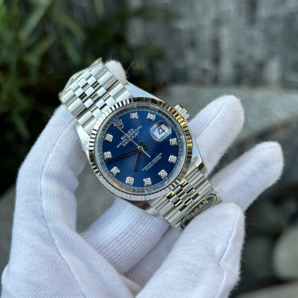 Rolex DateJust 126234 Blue Dial Replica Watch Clean Factory 36mm (1)