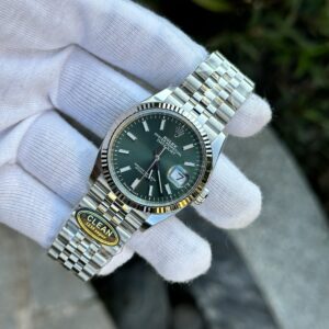 Rolex DateJust 126234 Green Dial Replica Watch Clean Factory 36mm (3)