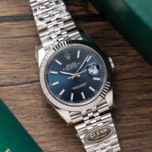 Rolex DateJust 126234 Blue Dial Replica Watch Clean Factory 36mm (1)