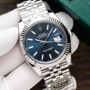 Rolex DateJust 126234 Blue Dial Replica Watch Clean Factory 36mm (1)