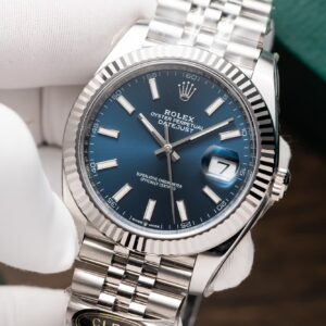 Rolex DateJust 126234 Blue Dial Replica Watch Clean Factory 36mm (1)