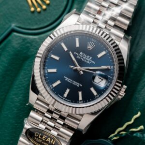 Rolex DateJust 126234 Blue Dial Replica Watch Clean Factory 36mm (1)