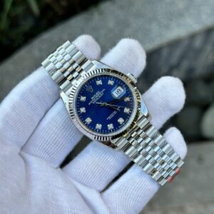 Rolex DateJust 126334 Blue Ruched Dial Replica Watch VS Factory 36mm (1)