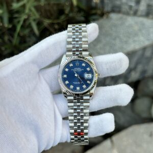 Rolex DateJust 126334 Blue Ruched Dial Replica Watch VS Factory 36mm (1)