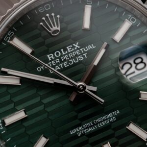 Rolex DateJust 126334 Mint Green Fluted Dial Replica Watch Clean Factory 41mm (1)