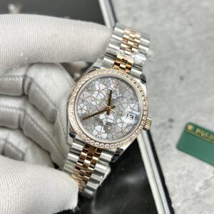 Rolex DateJust Diamonds Replica Watch Julibee Strap Replica Watch 31mm (2)