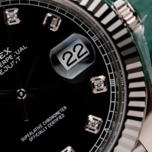 Rolex Datejust 126234 Black Dial Replica Watch Clean Factory 36mm