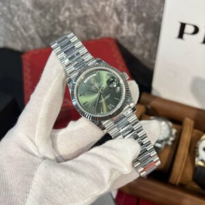 Rolex Day-Date 228236 Green Dial Replica Watch GM Factory 40mm (2)