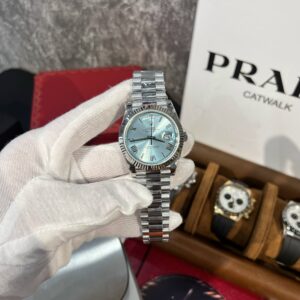 Rolex Day-Date 228236 Ice Blue Dial Replica Watch GM Factory 40mm (5)