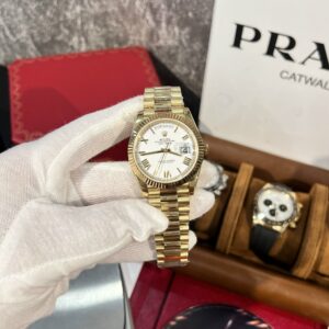 Rolex Day-Date 228238 White Dial Replica Watch GM Factory 40mm (2)