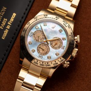 Rolex Daytona 116508 Mother Of Pearl Replica Watch Oyster Strap 40mm (2)
