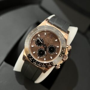 Rolex Daytona 116515LN Replica Watch Chocolate Dial Rubber Strap 40mm (1)