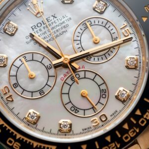 Rolex Daytona 116518 Mother Of Pearl Replica Watch Custom Clean Factory 40mm (3)