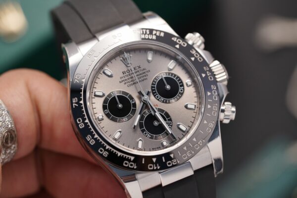 Rolex Daytona 116519LN Gray Dial Replica Watch Clean Factory 40mm (1)