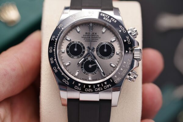 Rolex Daytona 116519LN Gray Dial Replica Watch Clean Factory 40mm (1)