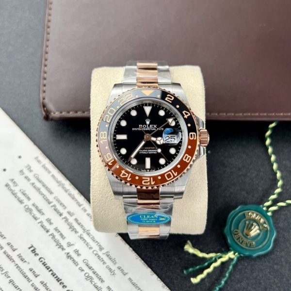 Rolex GMT-Master II 126715CHNR Root Beer Demi Best Replica Clean Factory (3)