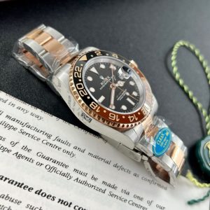 Rolex GMT-Master II 126715CHNR Root Beer Demi Best Replica Clean Factory (3)