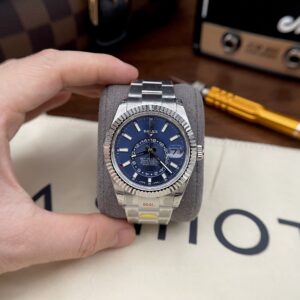 Rolex Sky-Dweller 326934 Replica Watch Best Quality Blue Dial 42mm (2)