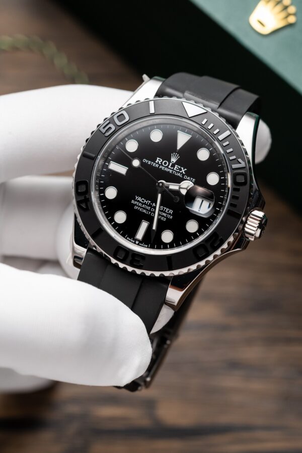 Rolex Yacht-Master 126655 Replica Watch Clean Factory Black 40mm (1)