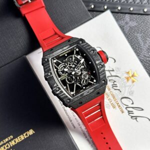Richard Mille RM35-01 Replica Watch Full Carbon BBR Factory 44mm (7)