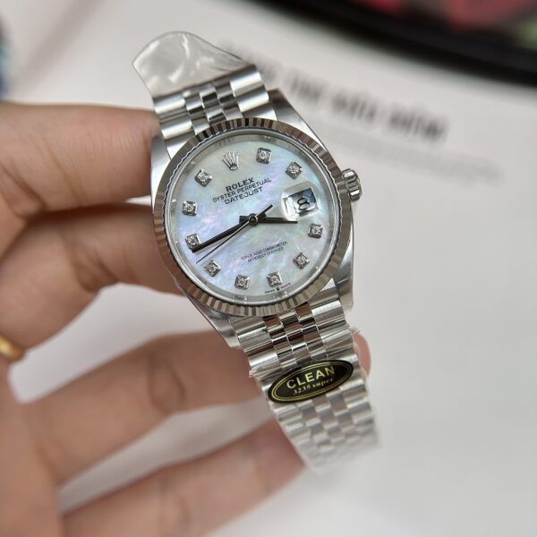 Rolex DateJust 126234 Mother Of Pearl Replica Watch Best Quality Clean Factory 36mm (1)