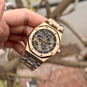 Audemars Piguet Royal Oak 15407 Rose Gold Replica Watch APS Factory 41mm (5)