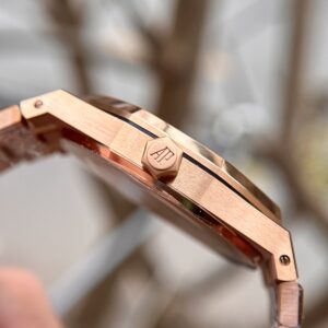 Audemars Piguet Royal Oak 15407 Rose Gold Replica Watch APS Factory 41mm (5)