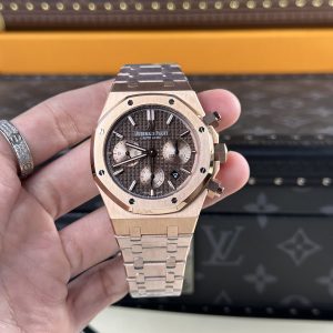 Audemars Piguet Royal Oak 26331OR Replica Watch Chocolate Dial IPF 41mm (1)