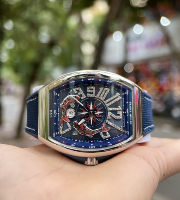 Franck Muller Vanguard KOI V45 SC DT Replica Watch AB Factory 45mm (1)