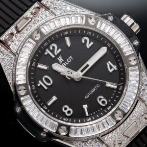 Hublot Big Bang One Click Diamonds Baguette Replica Watch 39mm (1)