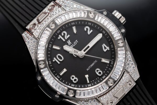 Hublot Big Bang One Click Diamonds Baguette Replica Watch 39mm (1)