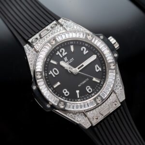 Hublot Big Bang One Click Diamonds Baguette Replica Watch 39mm (1)