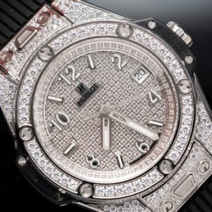 Hublot Big Bang One Click Full Diamonds Replica Watch 39mm (6)