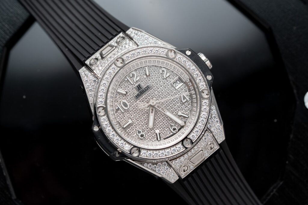 Hublot Big Bang One Click Full Diamonds Replica Watch 39mm (6)