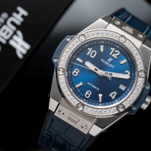 Hublot Big Bang One Click Replica Watch Blue Dial 39mm (6)